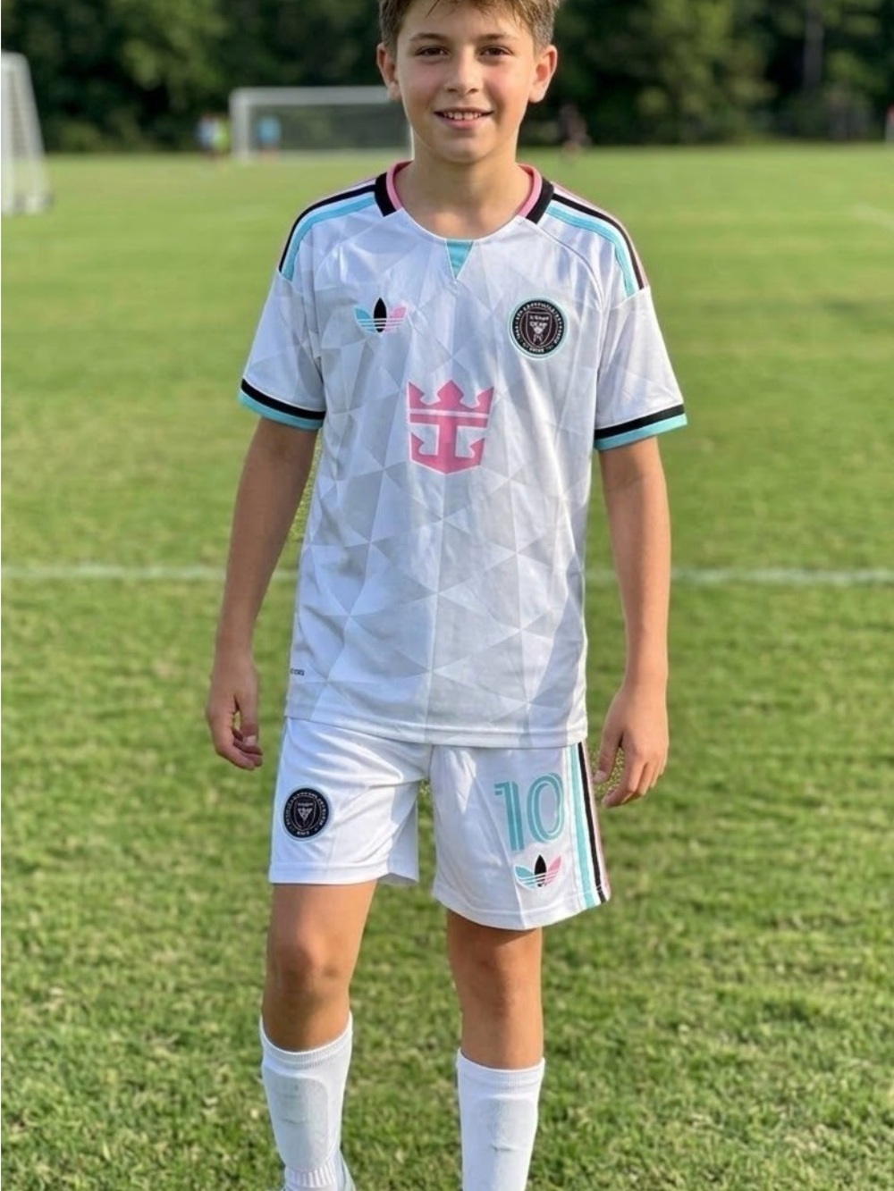 Inter miami messi #10 jersey shorts set adidas new SEASON soccer set 2026-2027